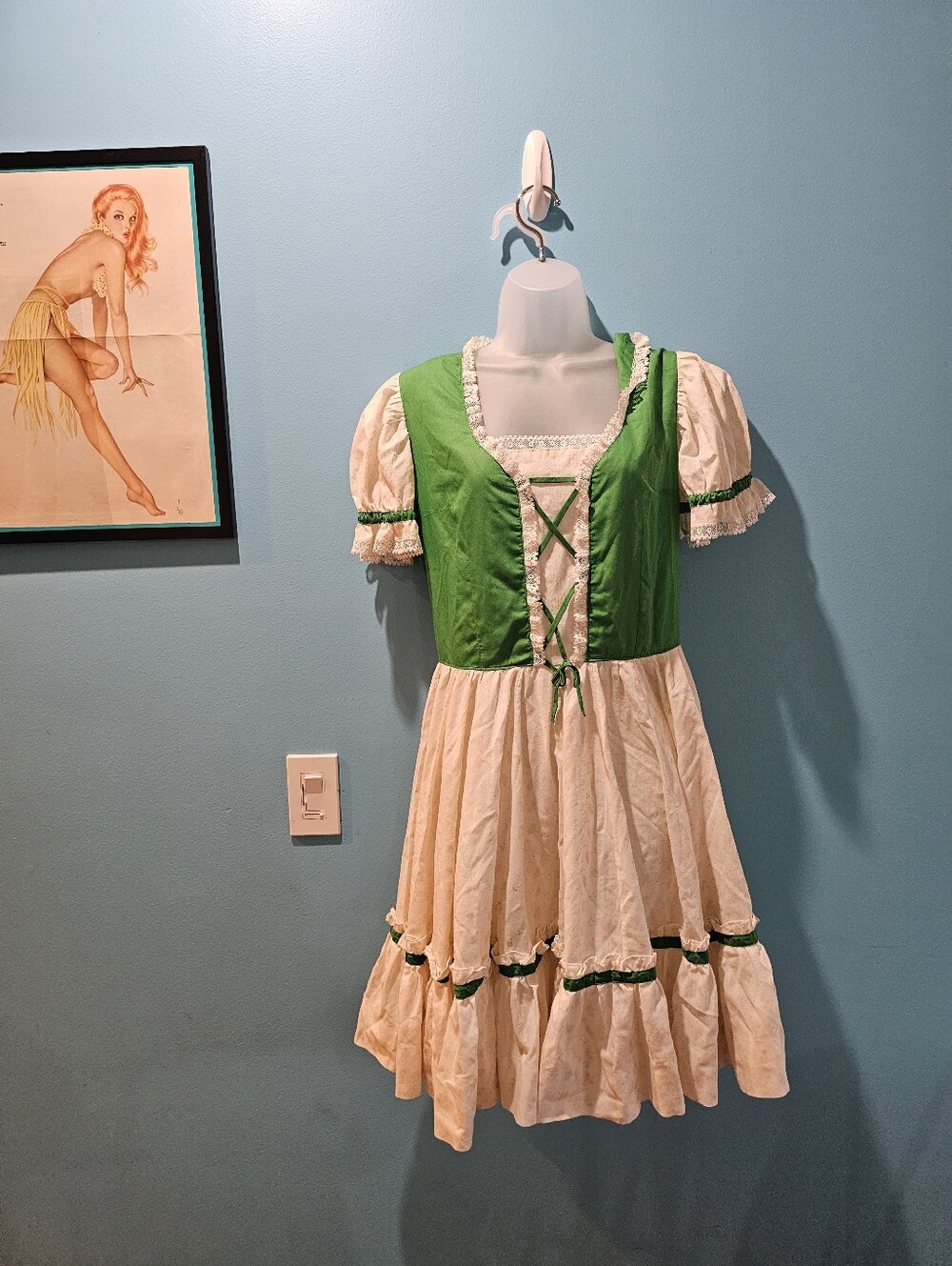 OKTOBERFEST DRESS DIRNDLE HAND MADE